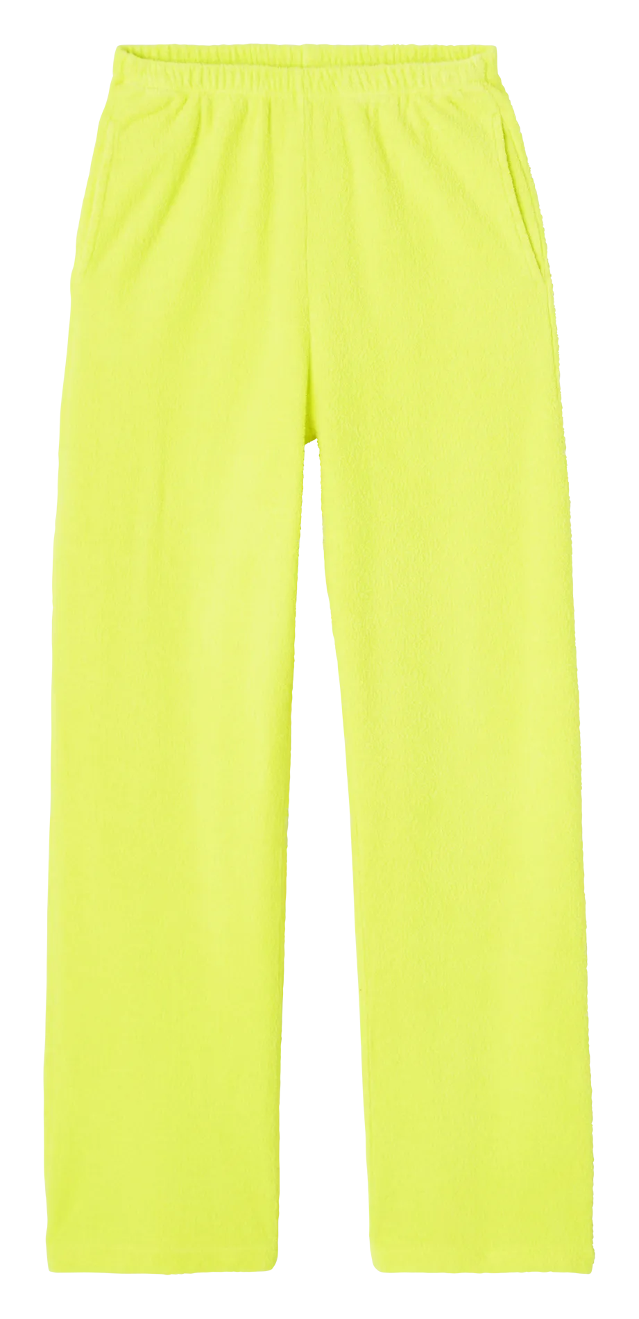 AMERICAN VINTAGE BOBYPARK - Pantalón de jogging recto de algodón orgánico en amarillo