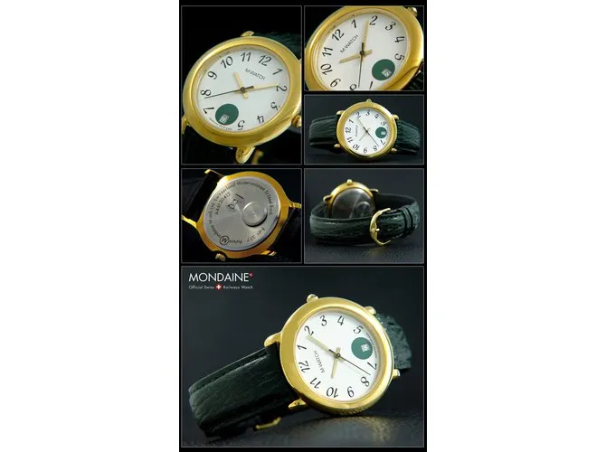 Autre Marque 'Mondaine' M-reloj Verde 