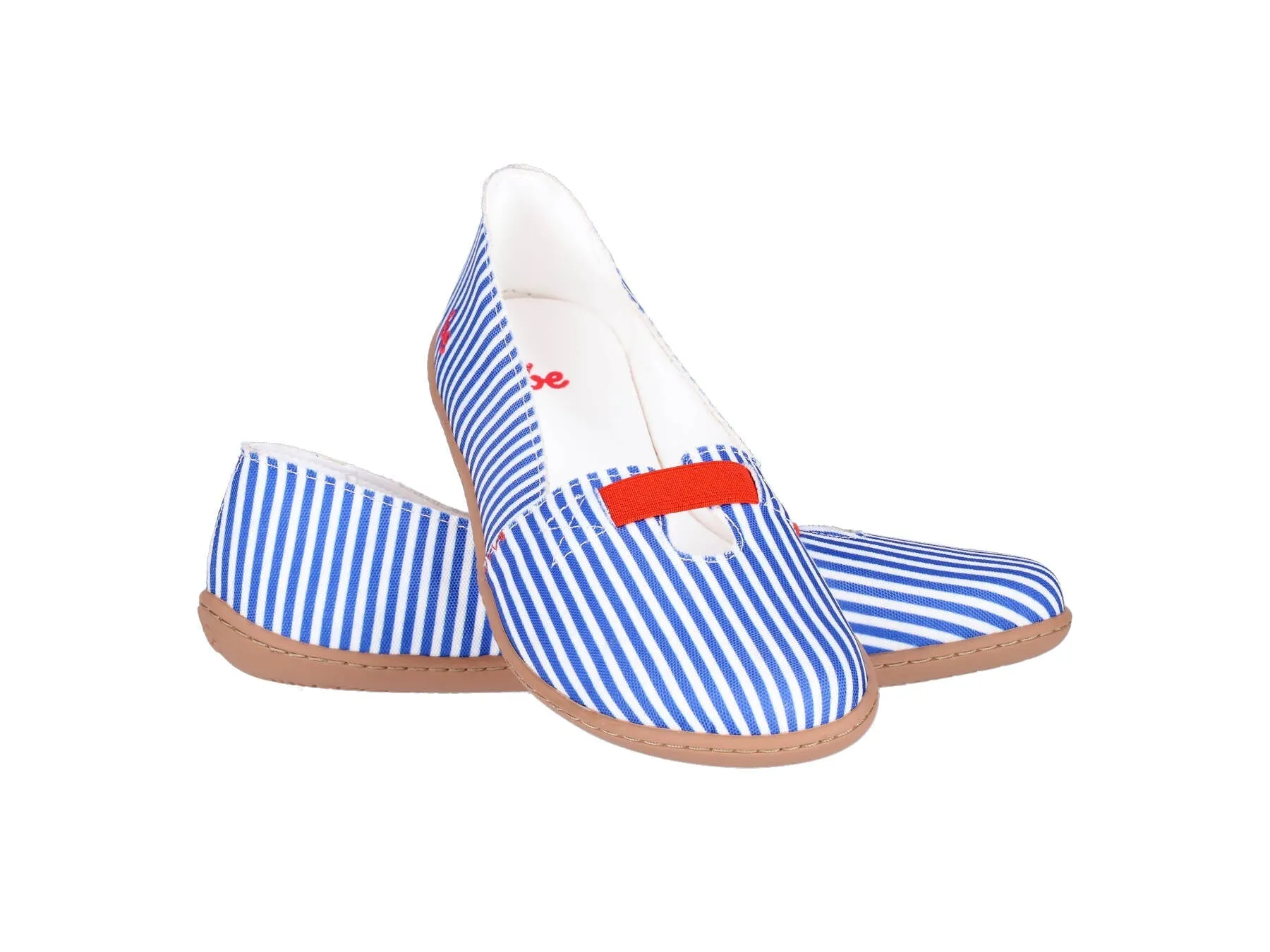 Be Lenka - Harmony Blue Stripes - Bailarinas barefoot T39