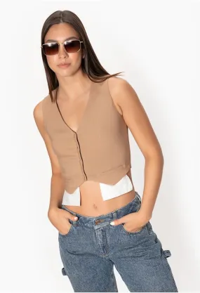 Blusa crop para mujer sisa