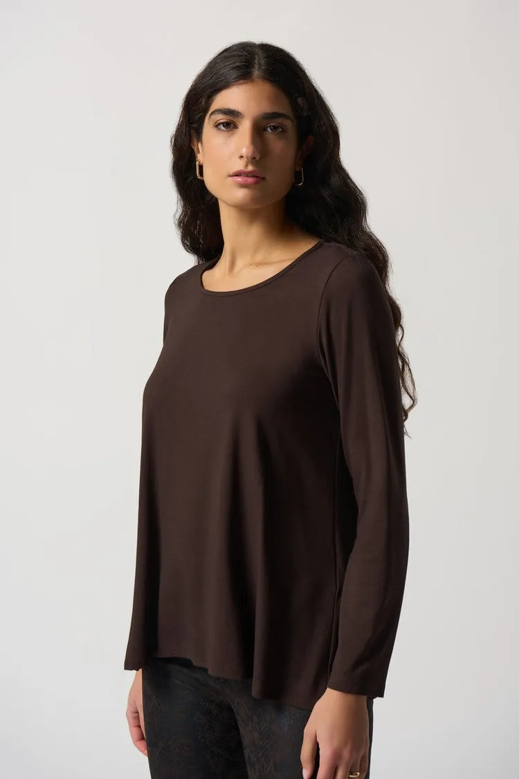 Blusa de Cuello Redondo para Mujer Joseph Ribkoff 233260M