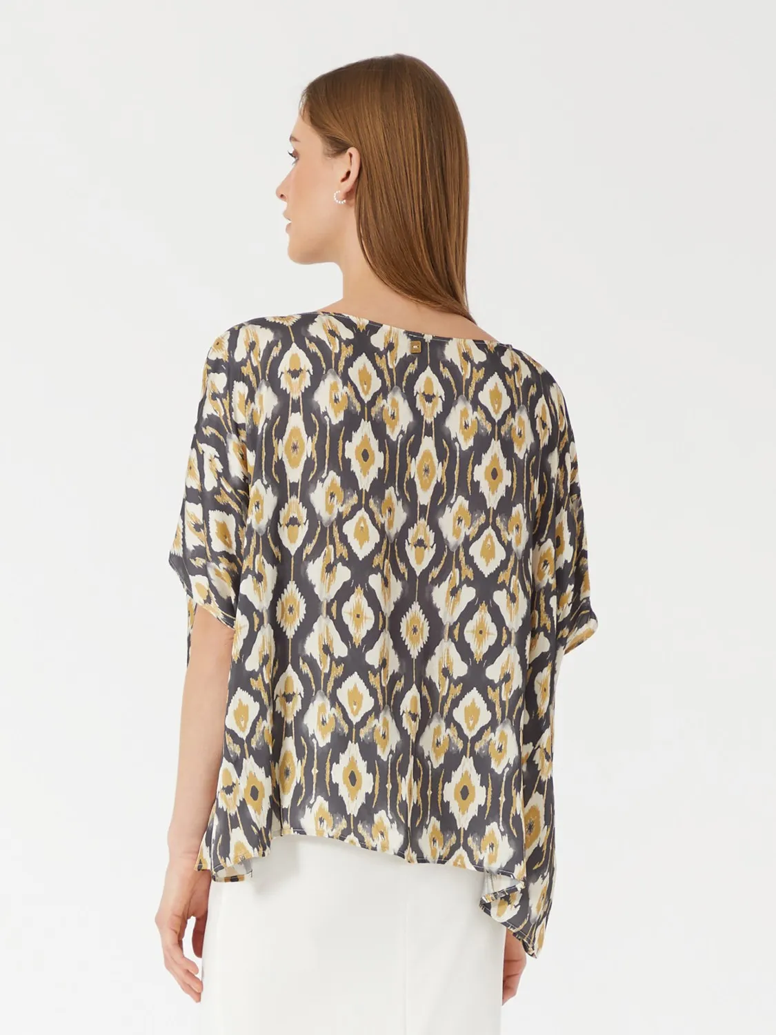 BLUSA ETHNIC PRINT MANILA GRACE