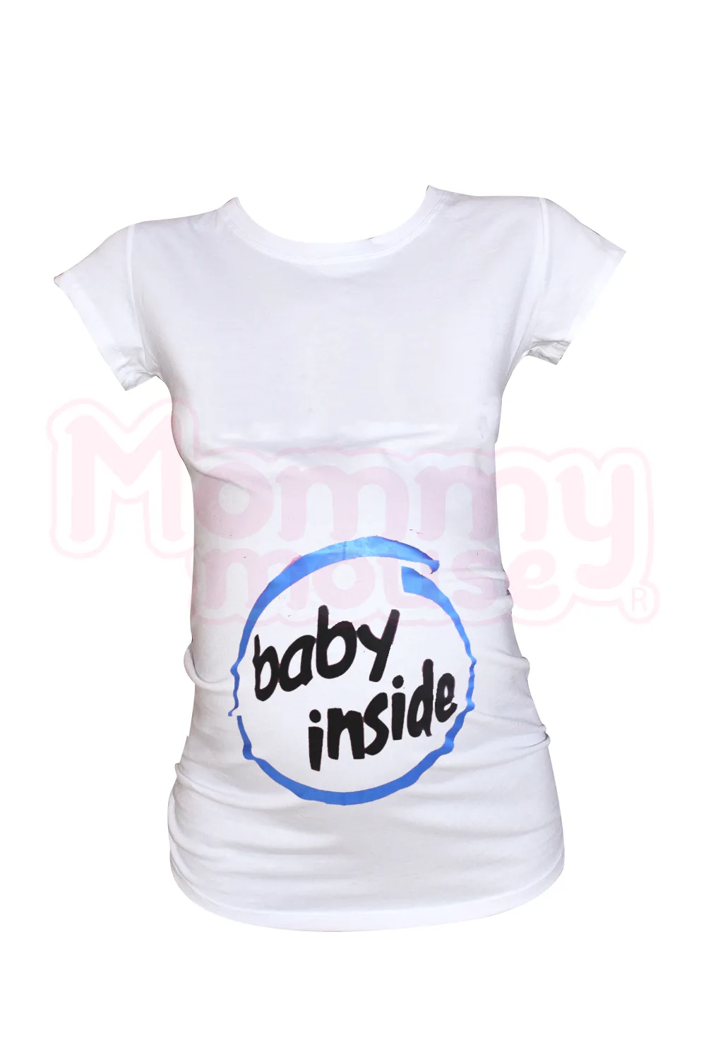 Blusa Maternidad Básica Manga corta. Baby inside.