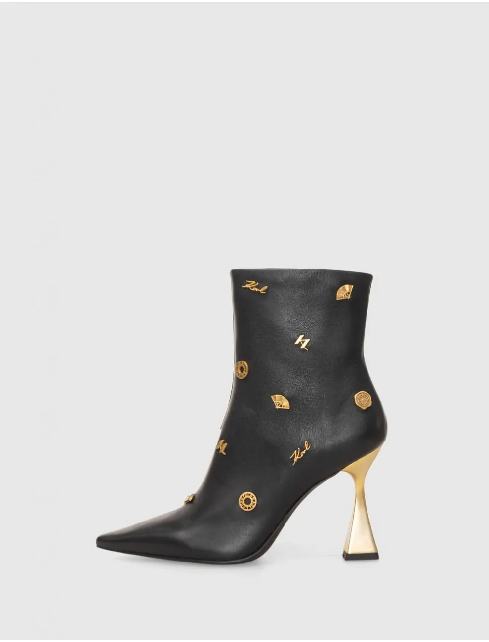 BotÍn Karl Lagerfeld Debut Karl Fan Charms Boot Negro