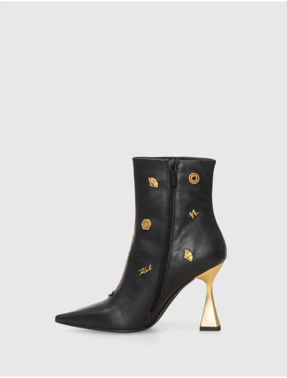 BotÍn Karl Lagerfeld Debut Karl Fan Charms Boot Negro