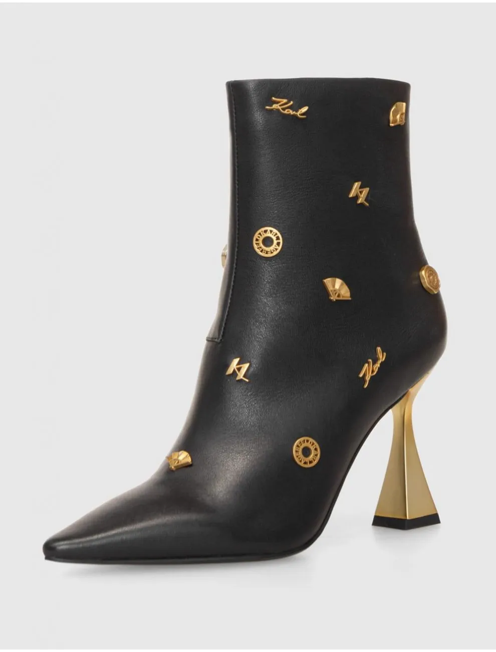 BotÍn Karl Lagerfeld Debut Karl Fan Charms Boot Negro