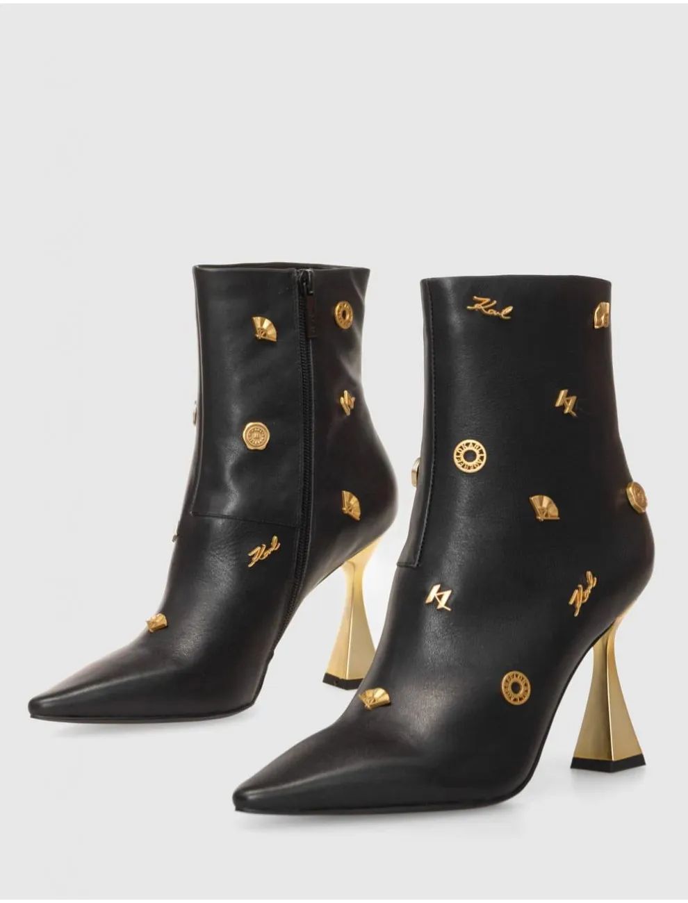 BotÍn Karl Lagerfeld Debut Karl Fan Charms Boot Negro