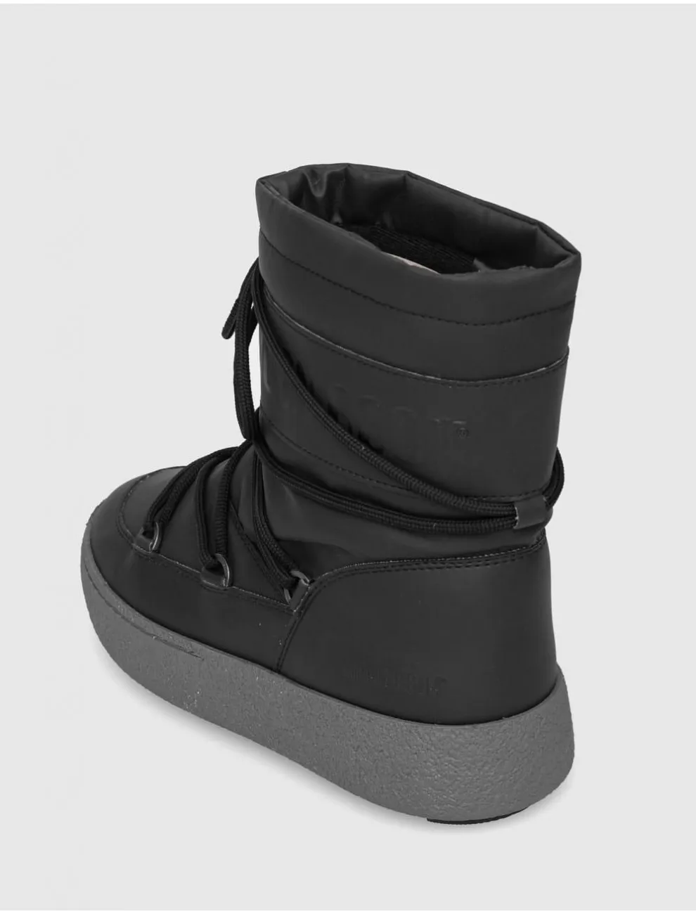 BotÍn Moon Boot Track Tube Rubber Negro