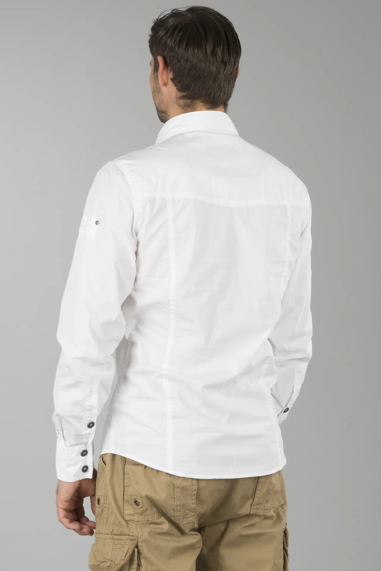 Camisa Brandit Slim Blanco