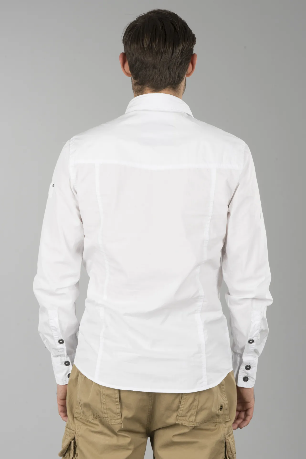 Camisa Brandit Slim Blanco