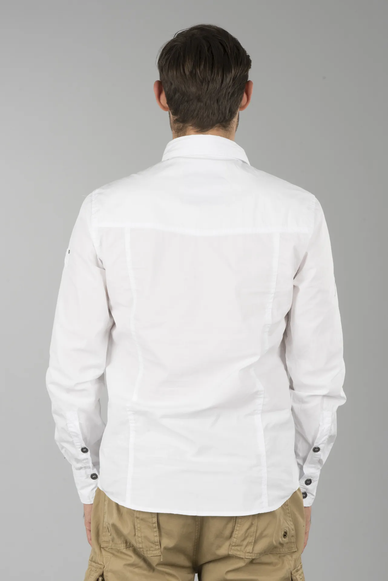 Camisa Brandit Slim Blanco