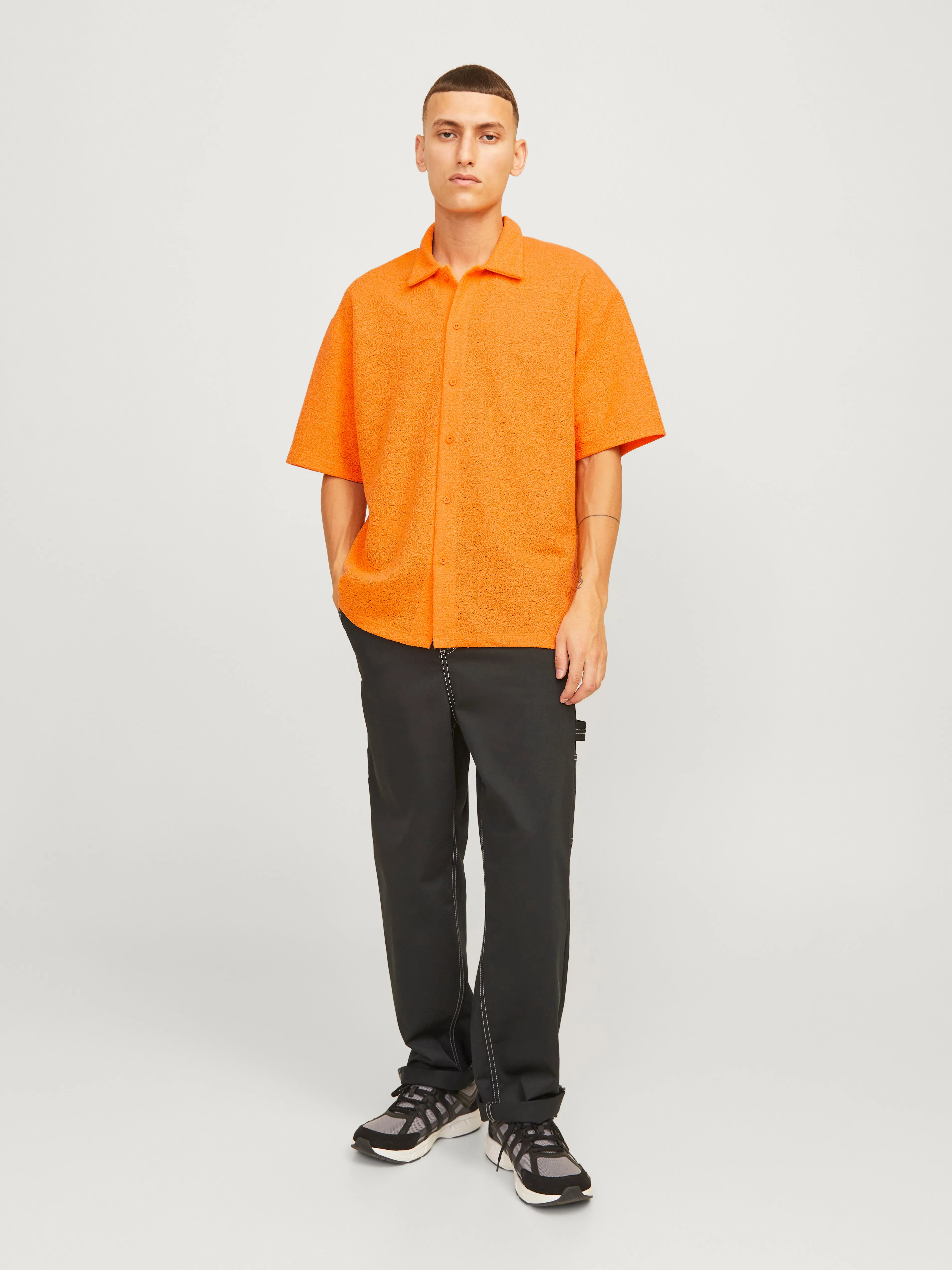 Camisa Corte comfort | Naranja oscuro | Jack & Jones®