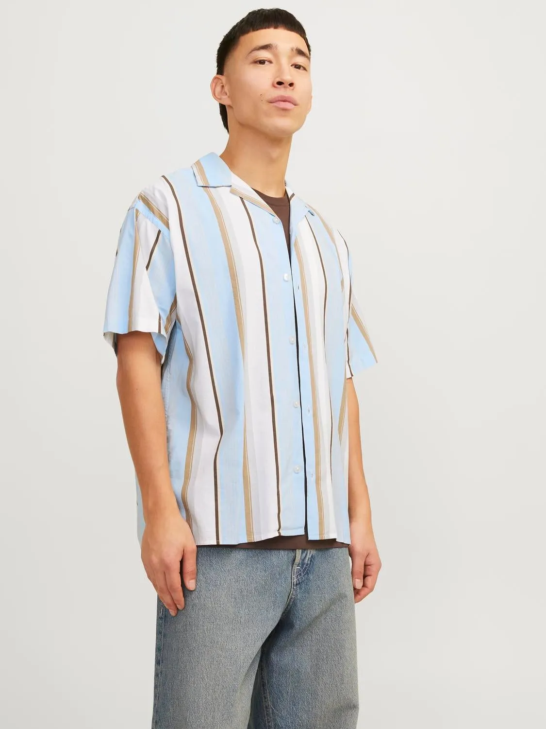 Camisa Corte relaxed | Azul intermedio | Jack & Jones®