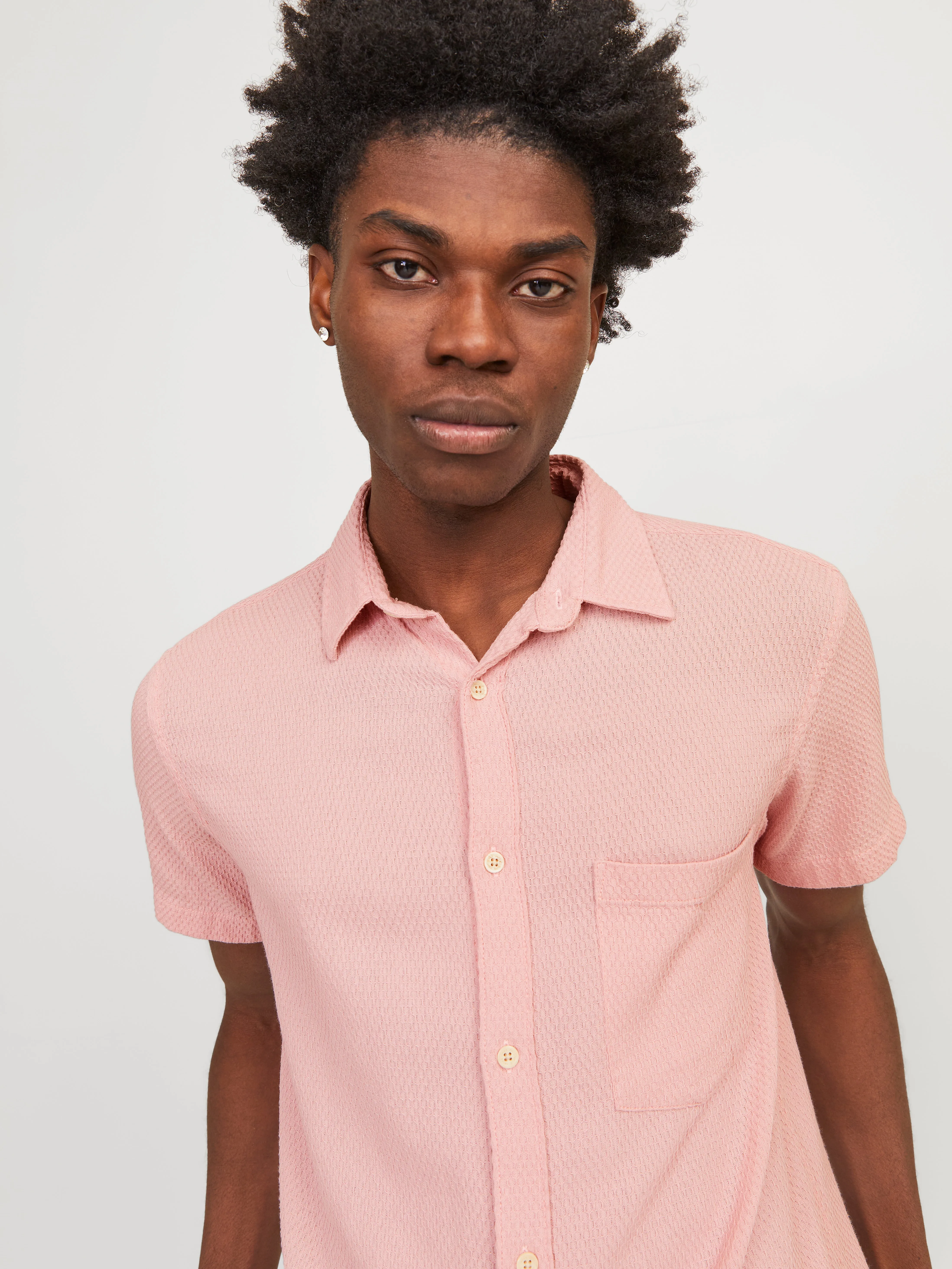 Camisa Corte relaxed | Rosa claro | Jack & Jones®