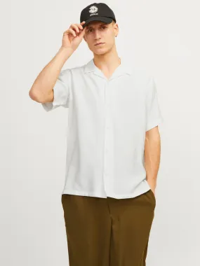 Camisa estilo resort Corte relaxed | Blanco | Jack & Jones®