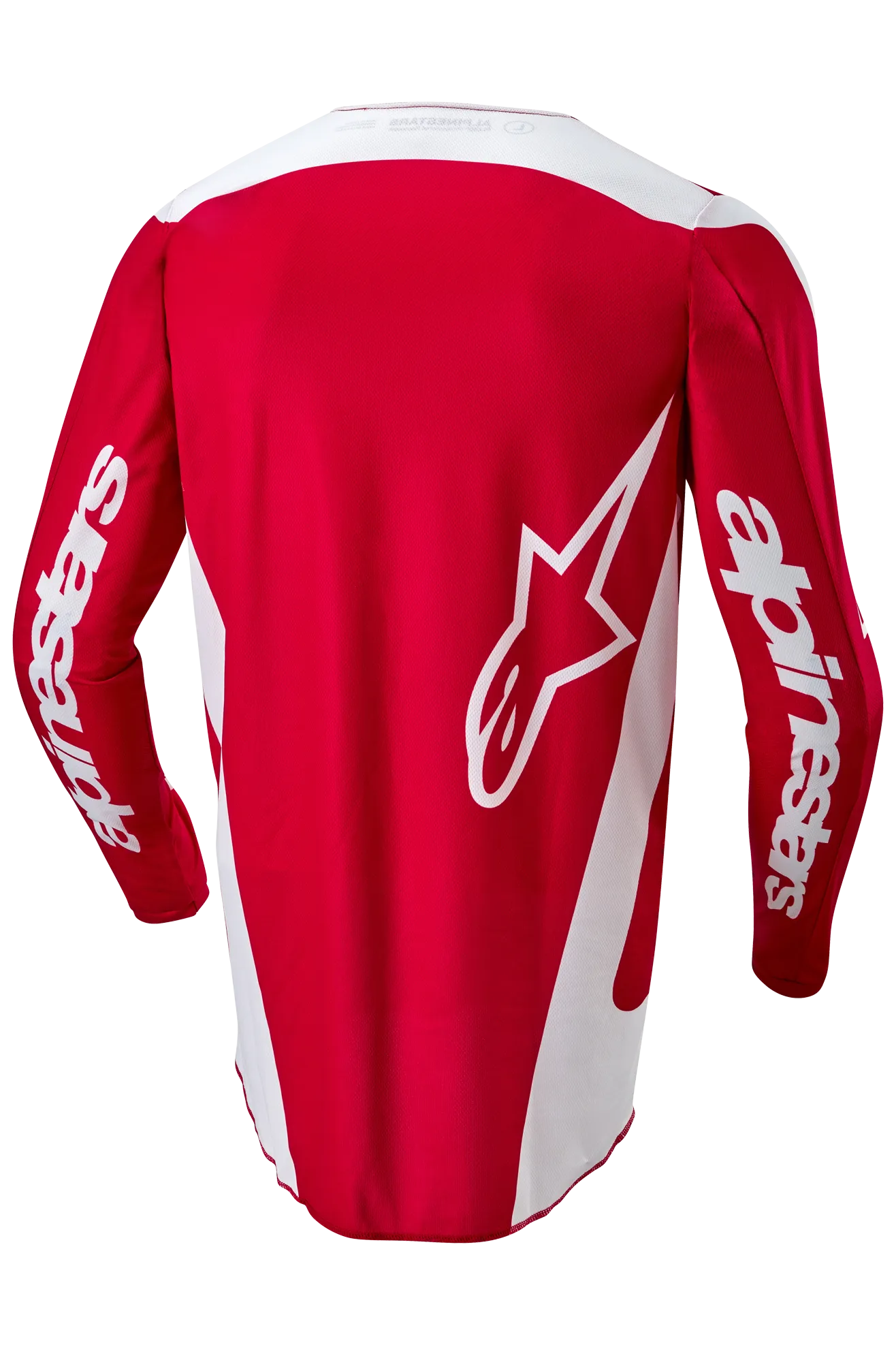 Camiseta de Cross Alpinestars Alpinestars Fluid Lurv Rojo-Blanco 