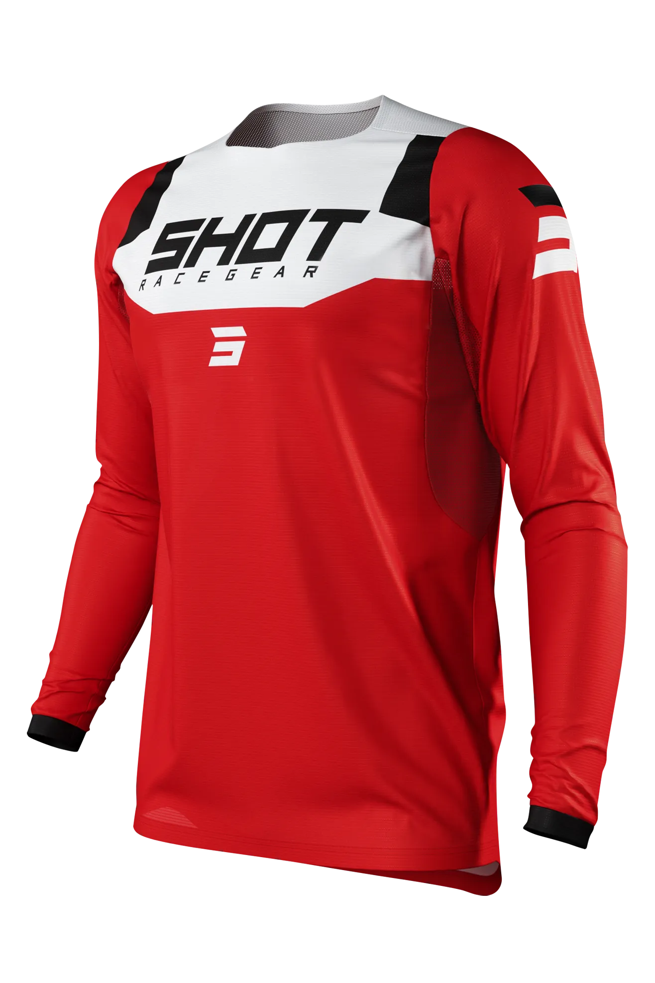 Camiseta de Cross Shot Chase Rojo