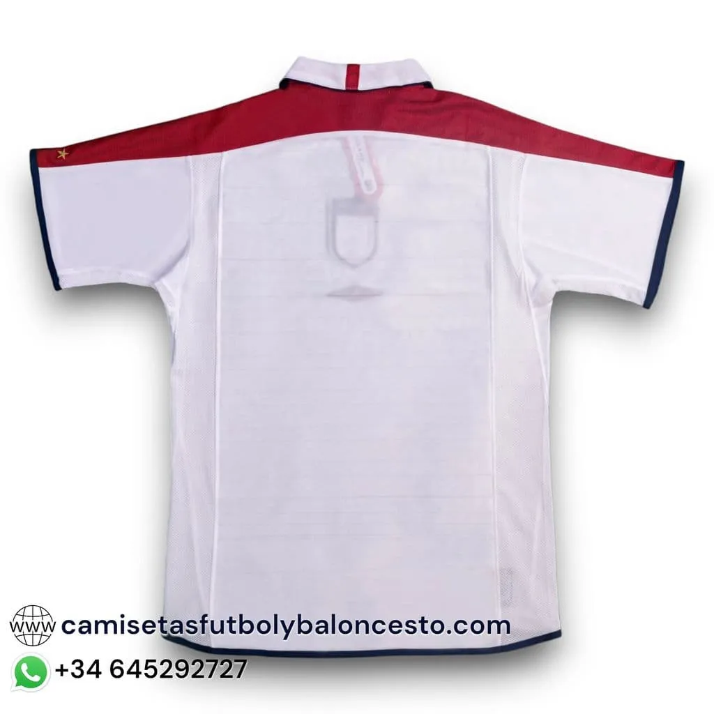 Camiseta Inglaterra 2004 Local