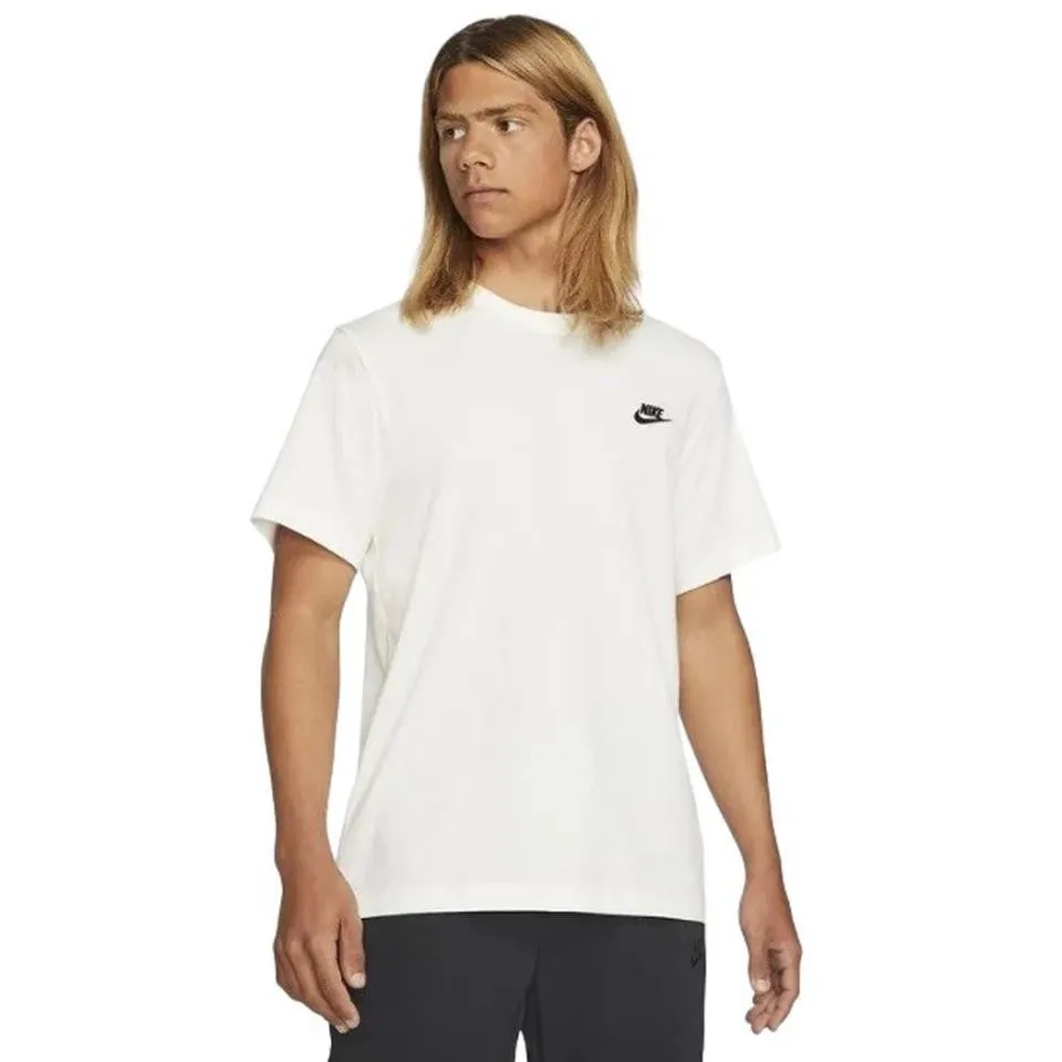 CAMISETA NIKE NSW CLUB TEE BLANCO AR4997-133