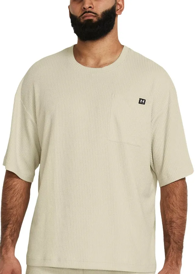 Camiseta Under Armour UA Rival Waffle Crew-BRN