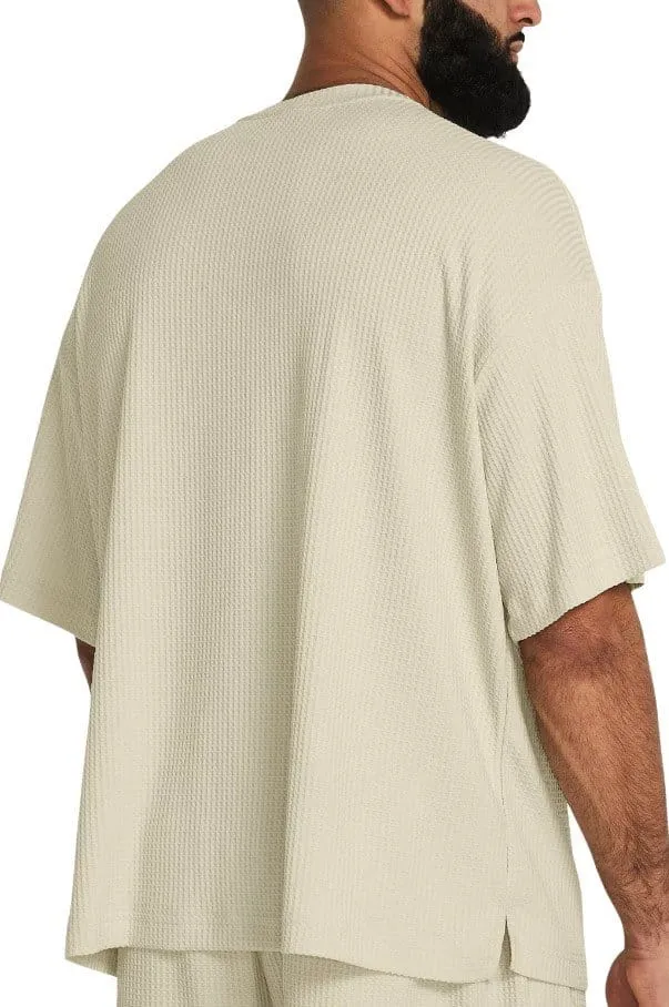 Camiseta Under Armour UA Rival Waffle Crew-BRN