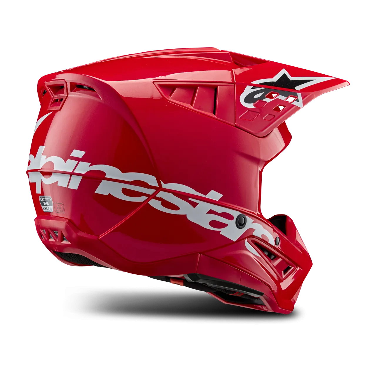 Casco de Cross Alpinestars SM5 Corp Rojo