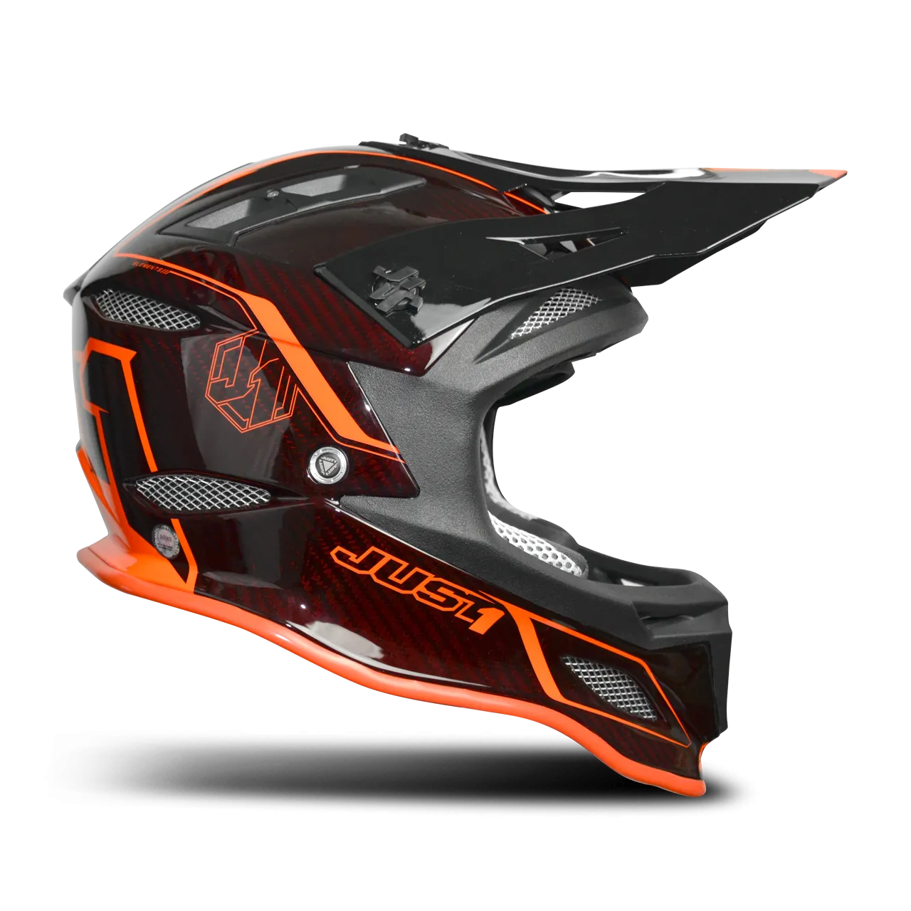 Casco de Cross JUST1 JDH Mips® Elements Rojo