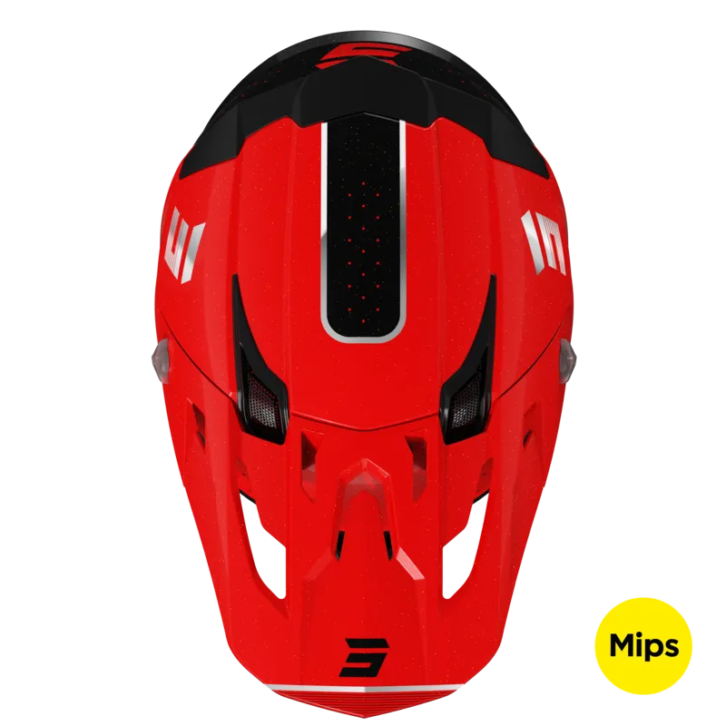 Casco de Cross Shot Core Honor Rojo Nacarado