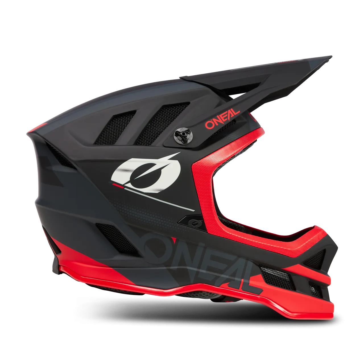 Casco Downhill MTB O'Neal BLADE HAZE V.23 Negro-Rojo