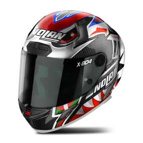 Casco Integral Nolan X-804 RS Ultra Carbon Rojo-Blanco-Azul