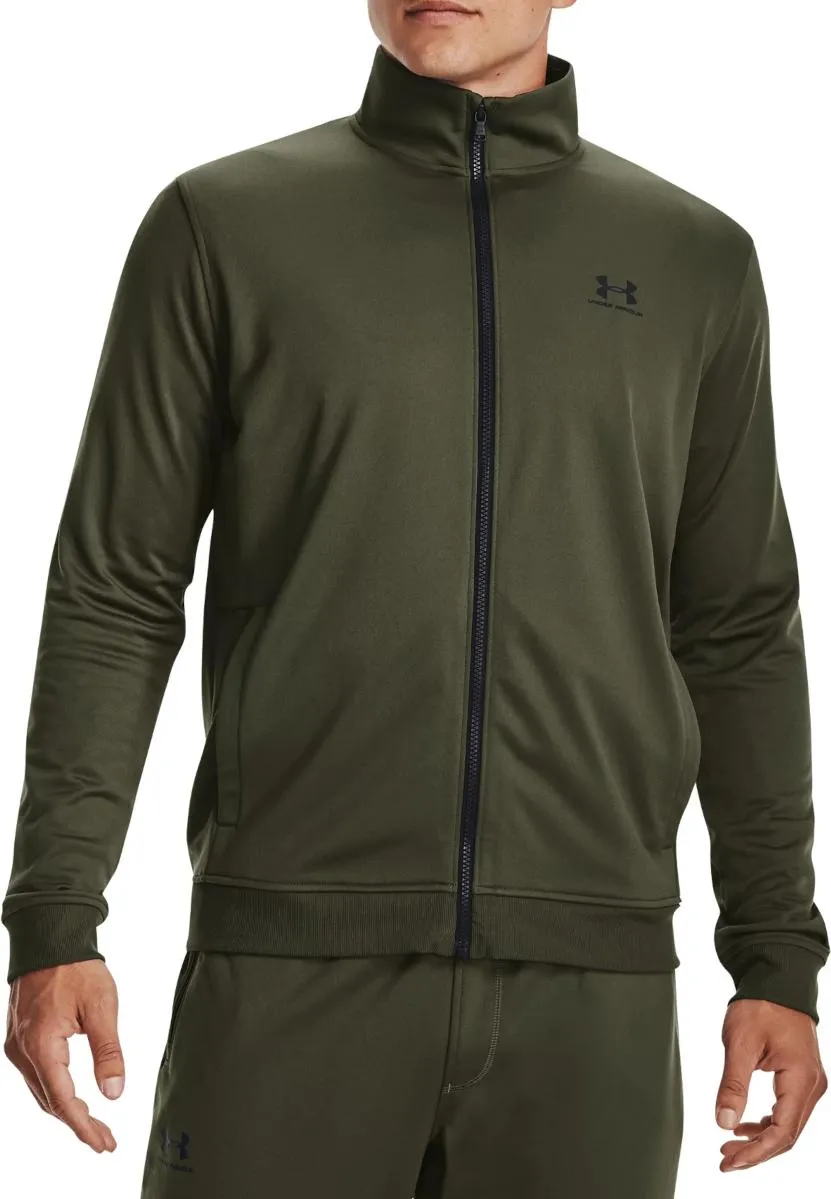 Chaqueta Under Armour SPORTSTYLE TRICOT JACKET-GRN