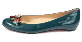 Christian Louboutin Manoletinas Verde 