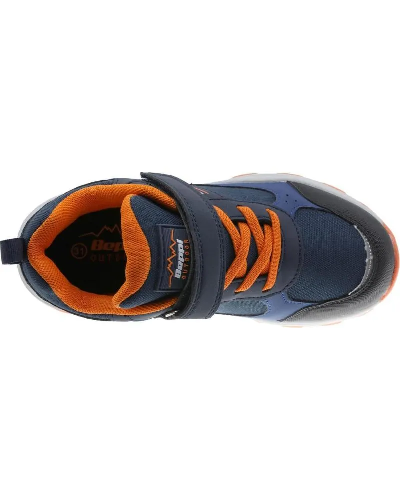 Deportivas BEPPI  de Niño SAPATO TREKKING  BLUE-NAVY