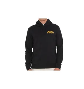 DEUS UNSHORE HOODIE BLACK