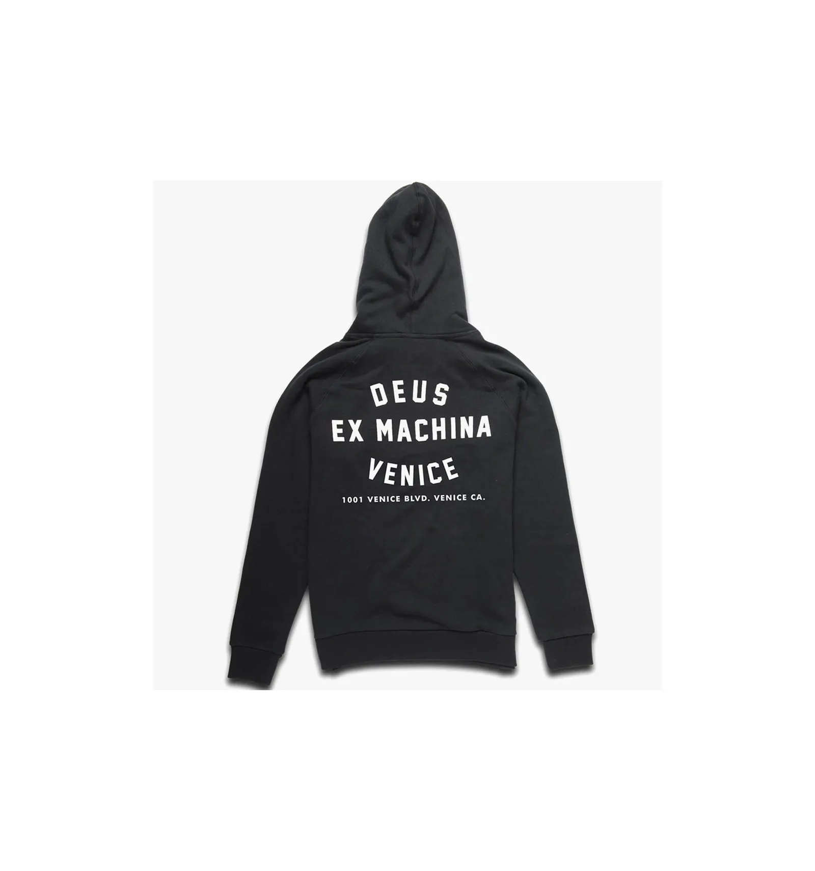 DEUS VENICE ADDRESS HOODIE BLACK