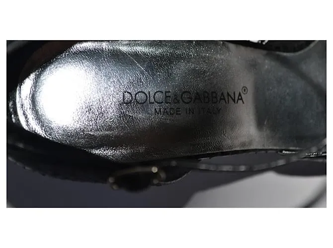 Dolce & Gabbana sandalias Negro 