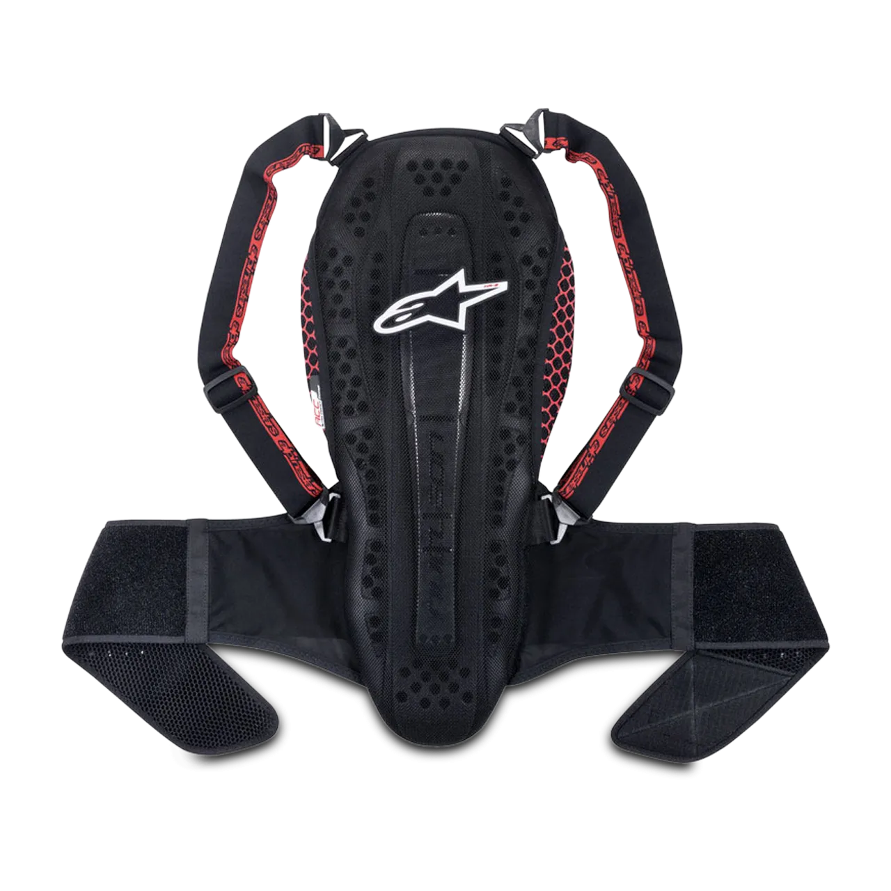 Espaldera Alpinestars Nucleon KR-2 Negro-Rojo