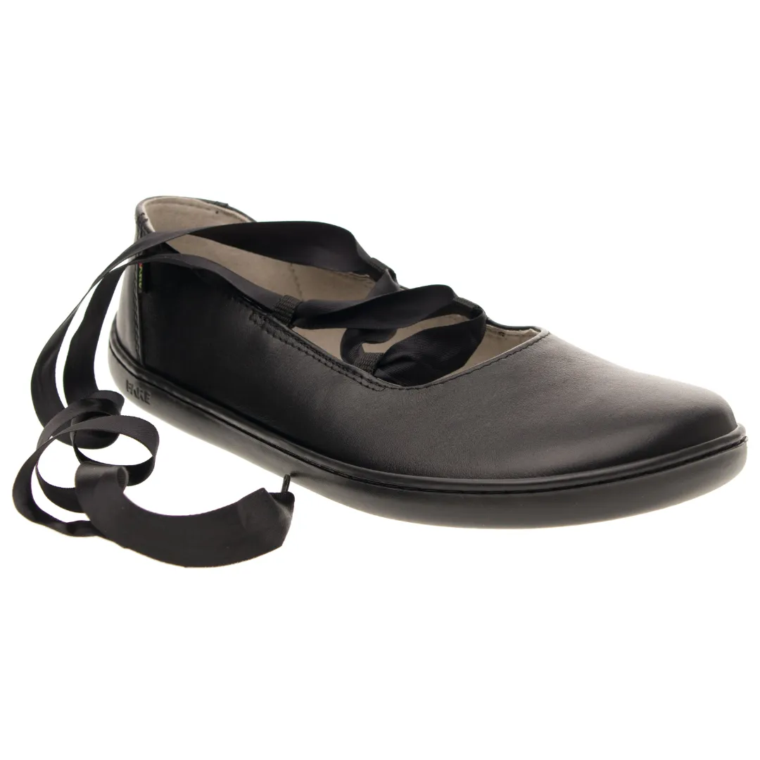 Fare Bare - A5362112 Venus Black - Bailarinas barefoot cuero