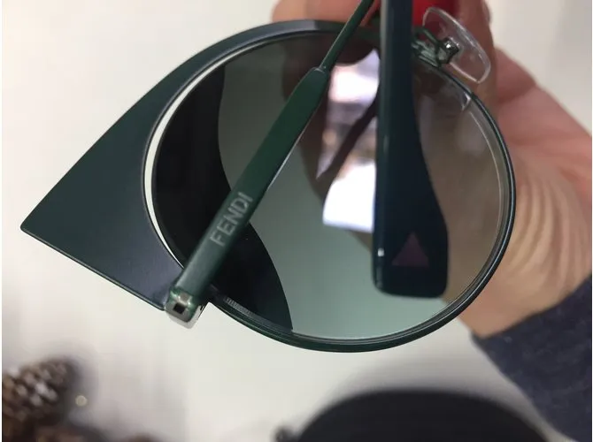 Fendi ipnoshine gafas de sol Verde 