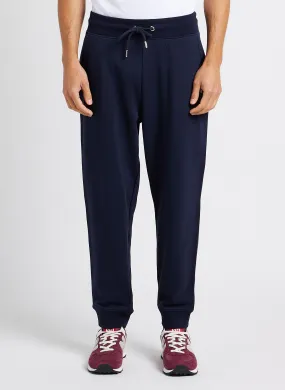 GANT Pantalón jogging de mezcla de algodón en azul