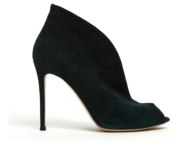 Gianvito Rossi VAMP ANTE VERDE OSCURO EU39 