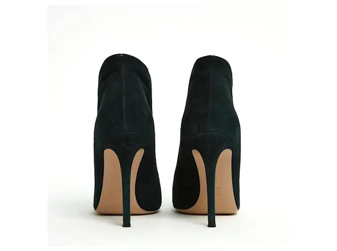 Gianvito Rossi VAMP ANTE VERDE OSCURO EU39 