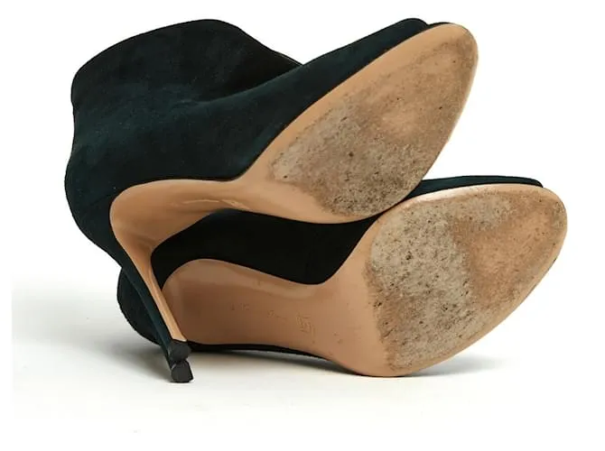 Gianvito Rossi VAMP ANTE VERDE OSCURO EU39 