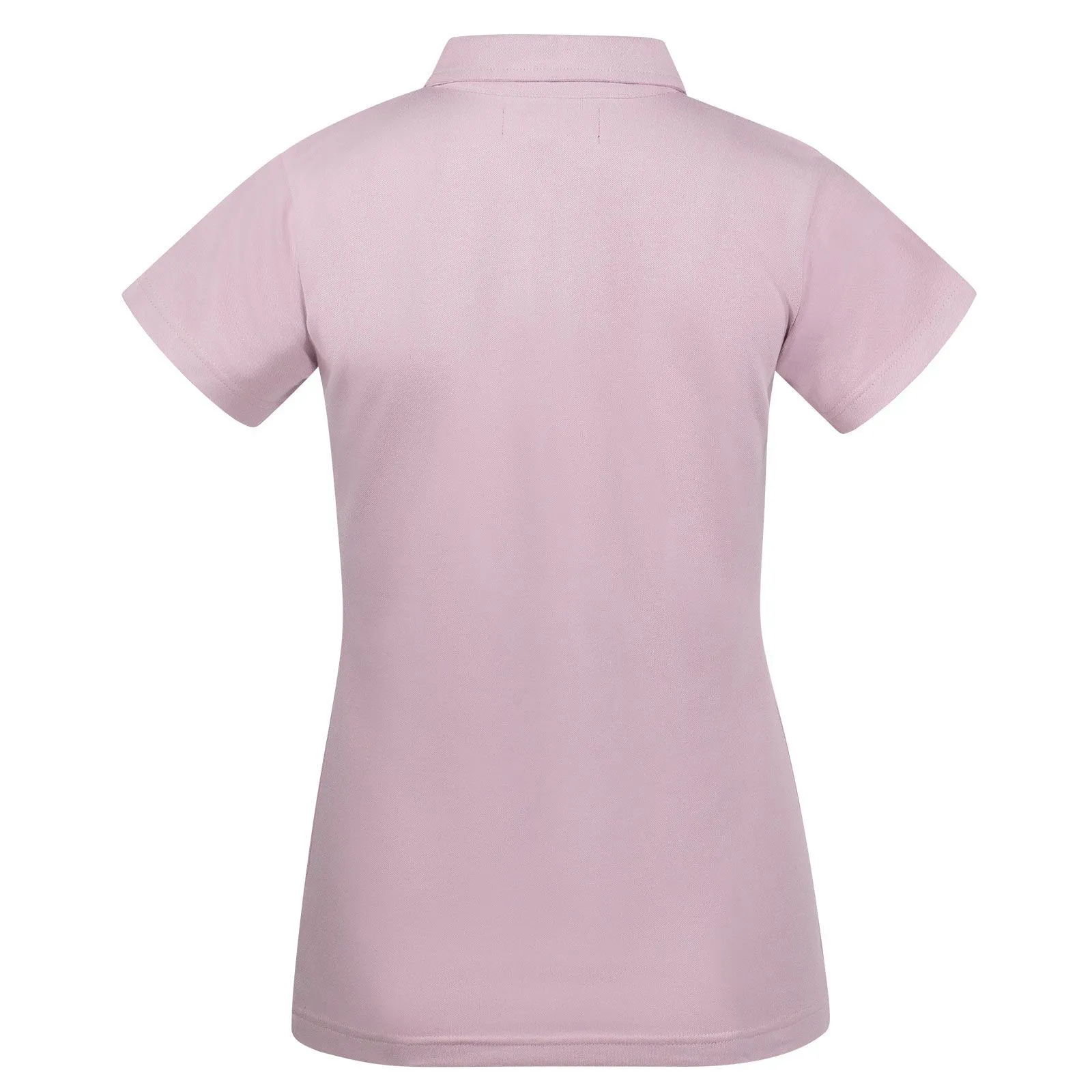 Horze Camisa Polo de Algodón y Mangas Cortas para Mujer Amy