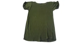 ISABEL MARANT ETOILE Camiseta lin vertTM Verde oliva 