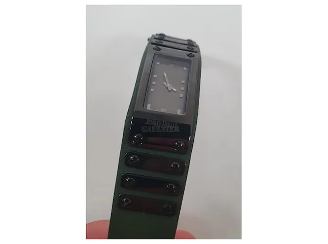 Jean Paul Gaultier Relojes finos Negro Verde 