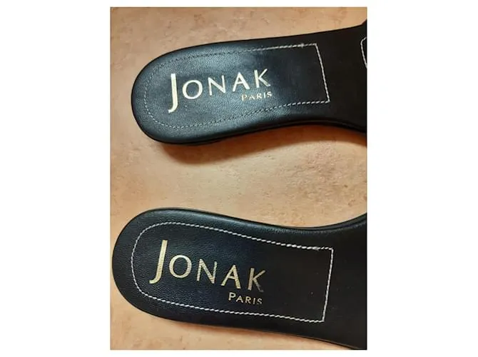 Jonak Sandalias Marrón oscuro 