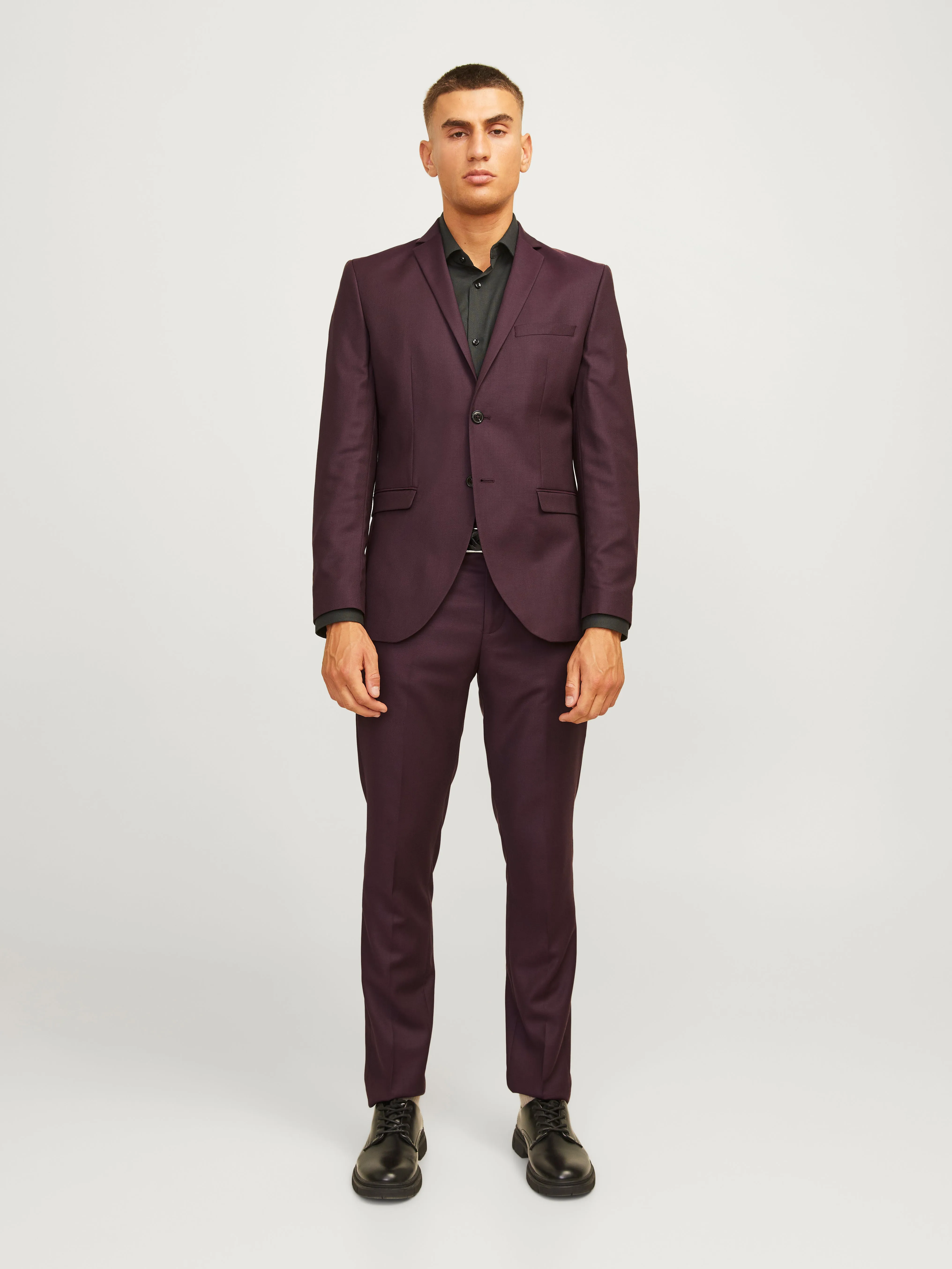 JPRSOLARIS Trajes Corte super slim | Rojo oscuro | Jack & Jones®