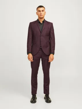 JPRSOLARIS Trajes Corte super slim | Rojo oscuro | Jack & Jones®