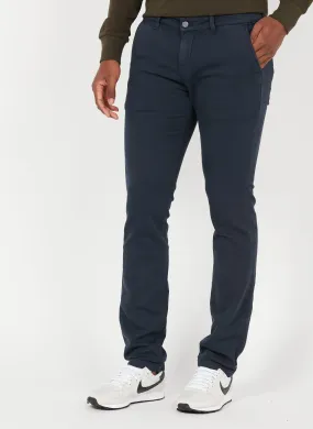 LE TEMPS DES CERISES JOGG - Pantalón chino de jogging en azul